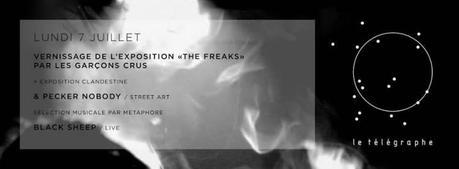 Le Télégraphe: OPENING x BLACK SHEEP x LES GARÇONS CRUS x PECKER NOBODY