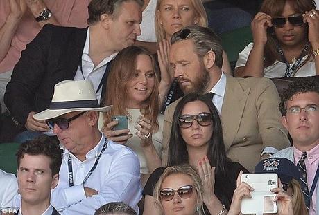 Stella McCartney : moment de détente à Wimbledon