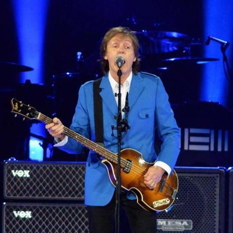 Paul McCartney : les répétitions du concert d'Albany