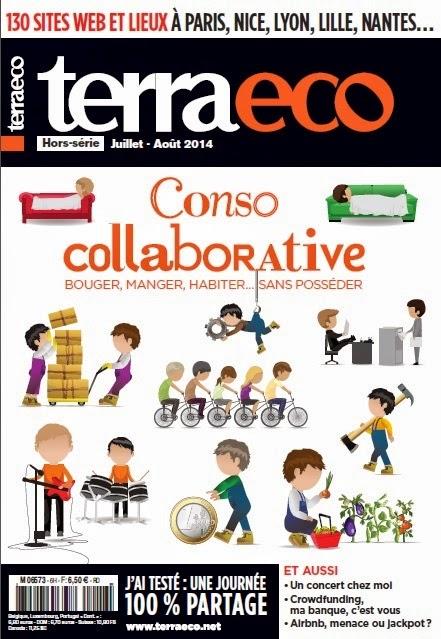 Le  Hors-série de Terra Eco : Conso collaborative : bouger, manger, habiter... sans posséder !