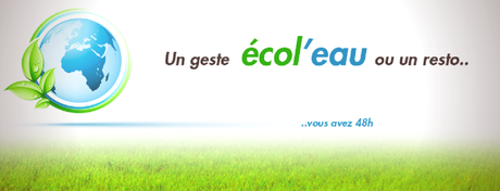 Idée Green du jour : Un geste écol’eau ou un resto – Dimanche 6 juillet un geste écol'eau un resto - JulieFromParis