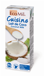 EcoMil Cuisine noix de coco Bio 200 ml