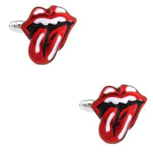 Les Rolling-Stones en boutons de manchette