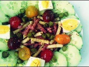 Salade multicolore !