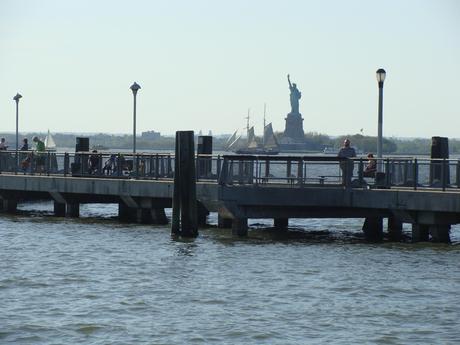 Red Hook, face à la baie et la Statue de la Liberté
