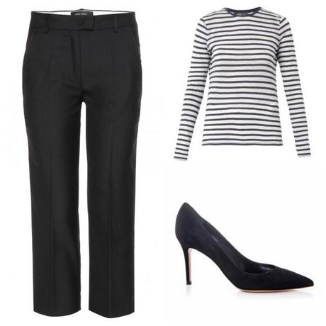 Saphir Cropped trousers