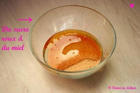 recette très simple rapide au miel et au sucre gommage corporel bio en vidéo