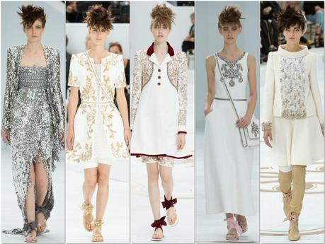 Le défilé Chanel Haute Couture au Grand Palais : Comme à la maison...