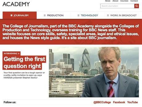 bbc college journalism