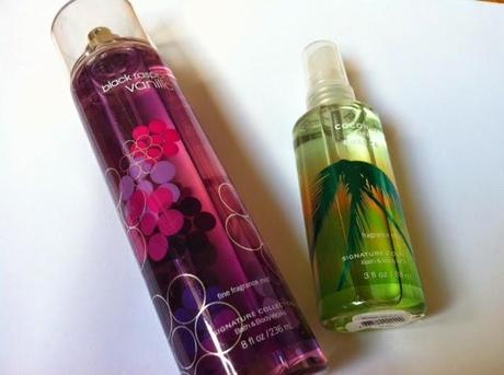 Les brumes parfumées  Bath & Body Works
