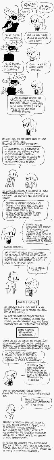 La crise de la bande dessinée francophone vue par Elric Dufau