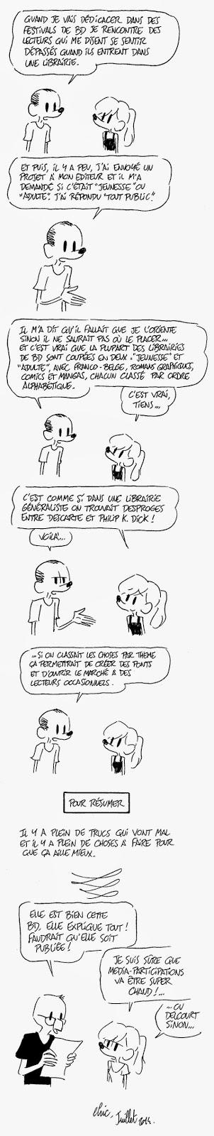 La crise de la bande dessinée francophone vue par Elric Dufau