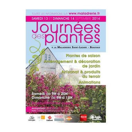 MALADRERIE SAINT- LAZARE : Découvrez à la 2ème édition des Journées des Plantes, les 13 et 14 septembre 2014 à Beauvais, avec des Horticulteurs, pépiniéristes, bulbiculteurs, arboriculteurs, paysagistes
