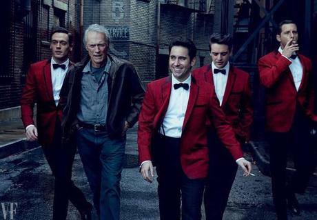 Jersey Boys cast and clint eastwood