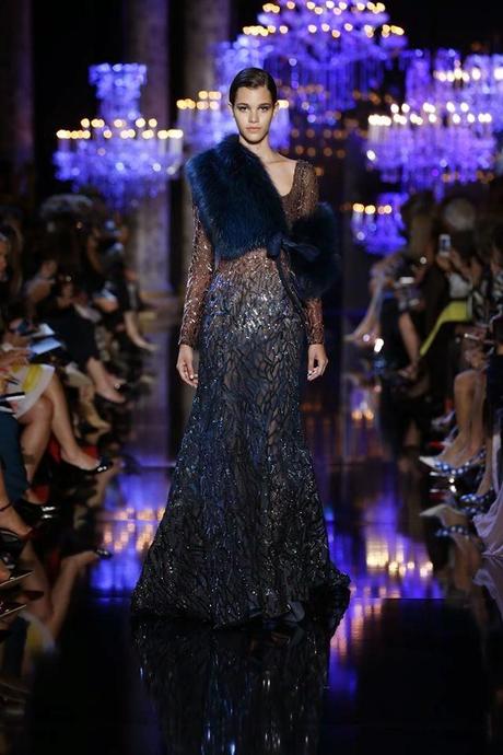 ELIE SAAB Haute Couture Automne/Hiver 2014-2015.