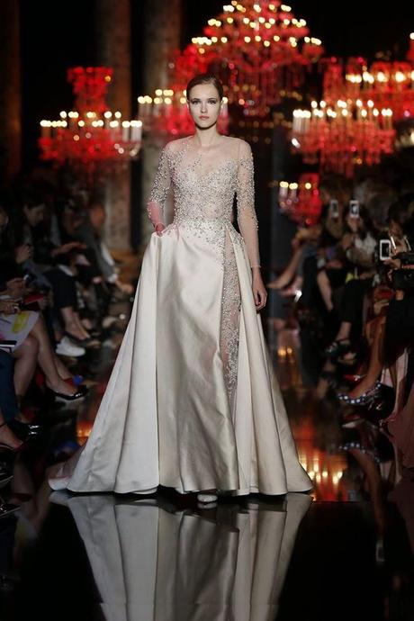 ELIE SAAB Haute Couture Automne/Hiver 2014-2015.
