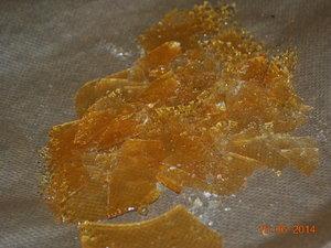 Bavarois fraise sur gelée d'ananas