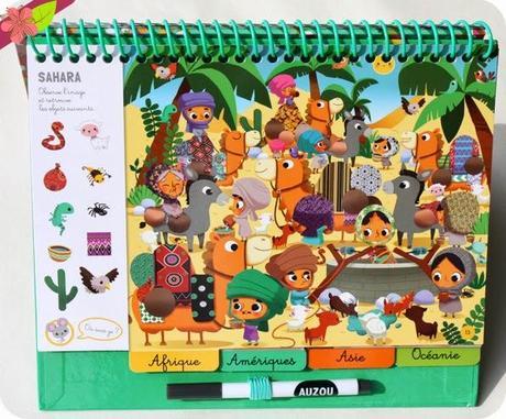 Cherche et trouve autour du monde, Illustrations de Mélisande Luthringer, Paku et Charlie Pop