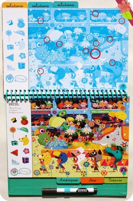 Cherche et trouve autour du monde, Illustrations de Mélisande Luthringer, Paku et Charlie Pop