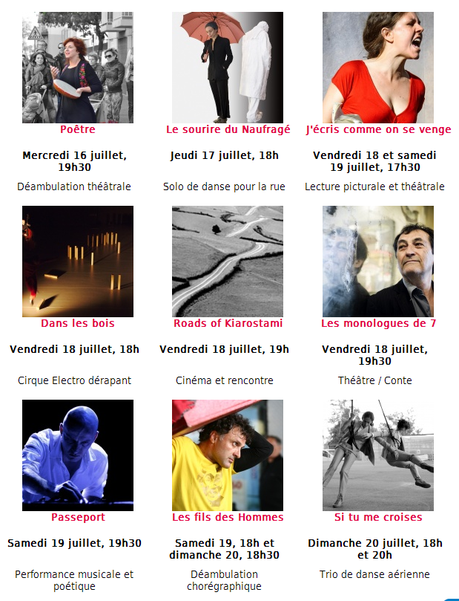 Festival Voix de la Méditerranée 2014 spectacles lodève