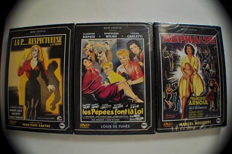 3 DVD Films Noirs et Pépées