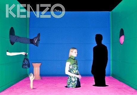 GIF animé KENZO x TOILETPAPER