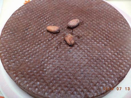 Gâteau chocourgette au cacao ww