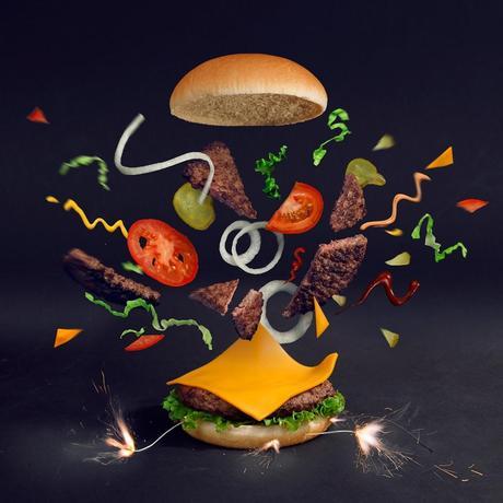 burger explosion