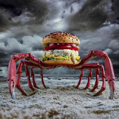 Burger crabe