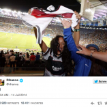 Rihanna, star de la finale de la Coupe du monde