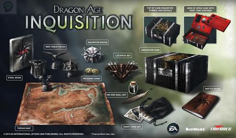 dragon age inquisition Dragon Age Inquisition : Un collector sans jeu  Dragon Age Inquisition collector 