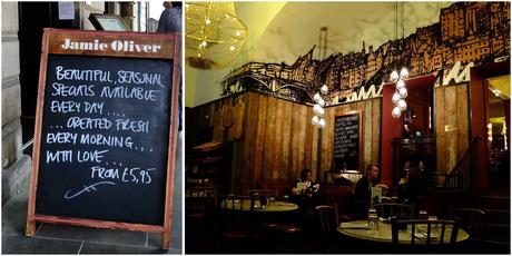 restaurant jamie oliver edimburgh edimbourg Un jour à Edimbourg