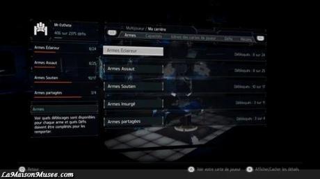 Armes Deblocage Killzone