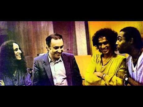 João Gilberto, Caetano Veloso e Gilberto Gil