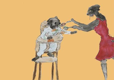 390) Mettre bouchées doubles