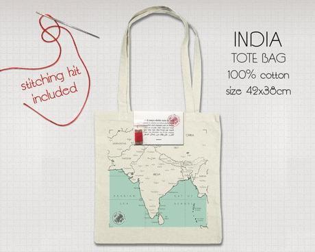 sac toile map india