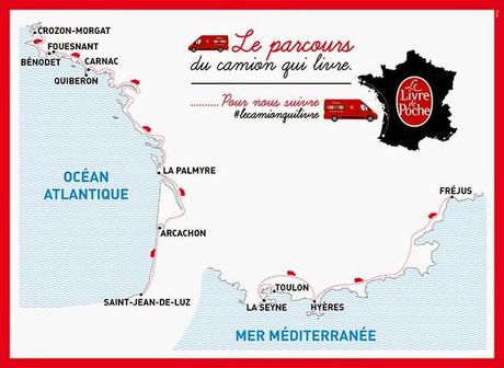 Le camion qui livre est aujourd’hui à Toulon sur la plage de Mourillons !