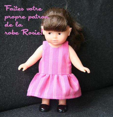 robe rosie Dessinez le patron de la robe Rosie pour nimporte quelle poupée