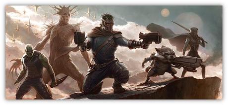 Les Gardiens de la Galaxie : un fan art de Matt Ferguson dévoilé‏