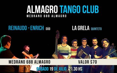 Beau concert en perspective au Almagro Tango Club [à l'affiche]