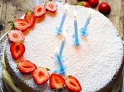 Gâteau d'anniversaire crème fraise j'ai justement loupé anniversaire…