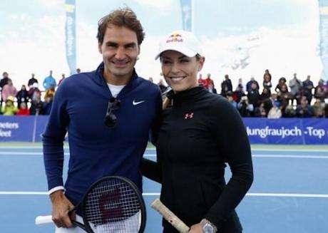 Rencontre au sommet entre Federer et Lindsey Vonn