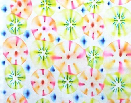tissu marqueurs sharpie DIY : designez du tissu avec des marqueurs