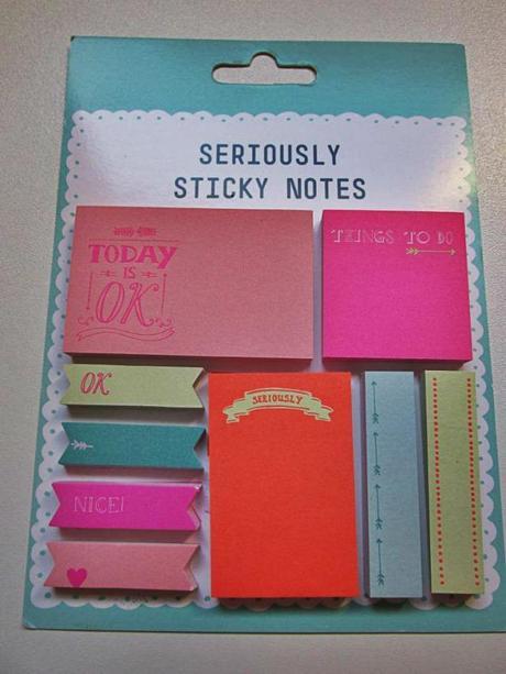 Haul chez Hema post it 2