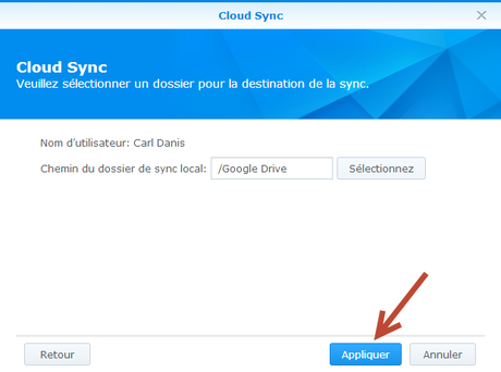Synchroniser votre Google Drive sur votre Synology