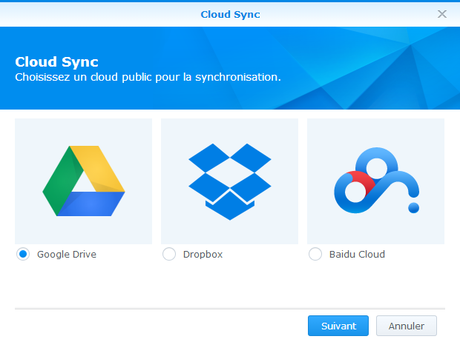 Synchroniser votre Google Drive sur votre Synology