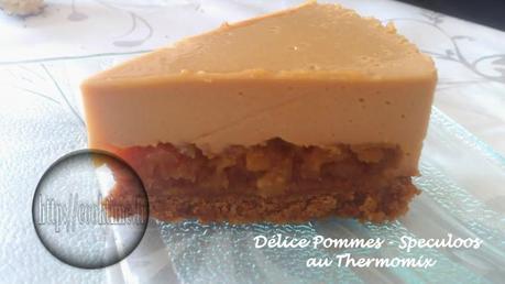 Delice pommes speculoos thermomix