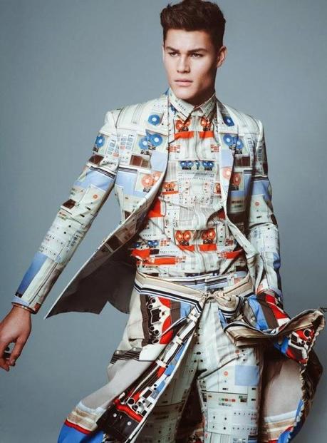 Tendances Homme du printemps et été 2014 par le magazine GQ Italie.