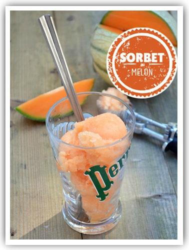 sorbet melon