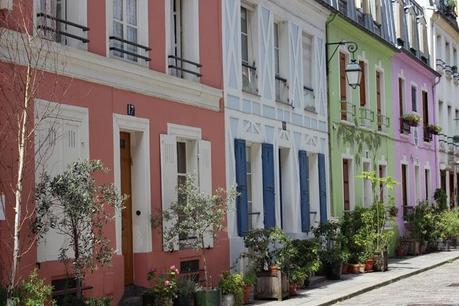 rue crémieux paris,12ème arrondissement paris,rue colorée paris,paris bucolique,balade insolite paris,façades colorées paris